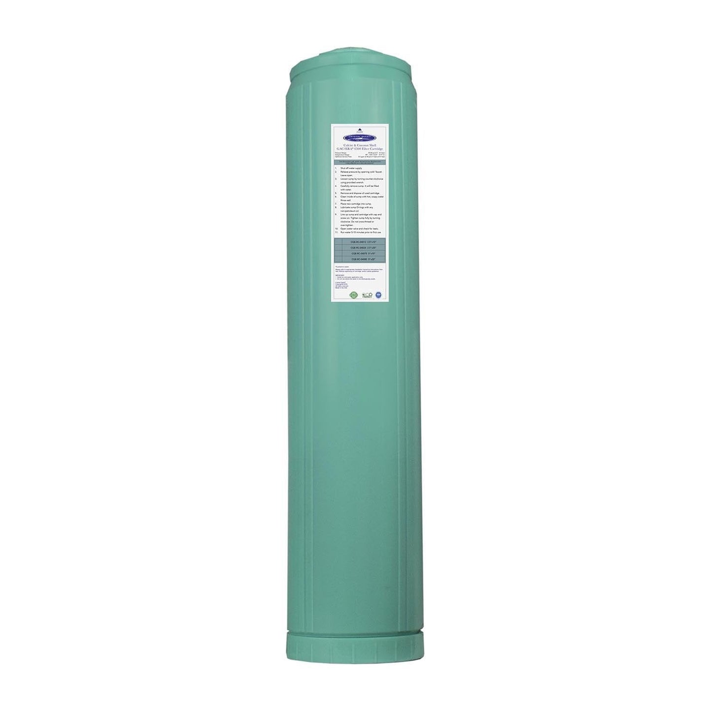 Calcite & Coconut Shell GAC Filter Cartridge