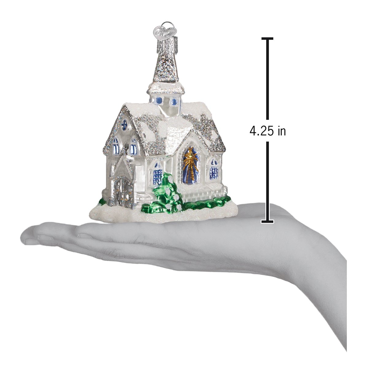Sparkling Cathedral Ornament