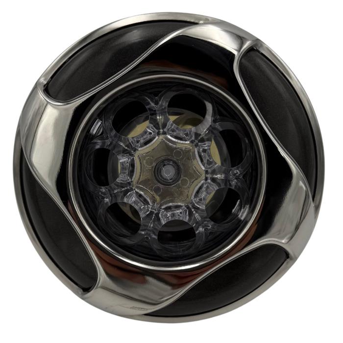 Waterway 230-2659DSG-8S Storm Massage Jet Internal, 5 in, Dark Gray