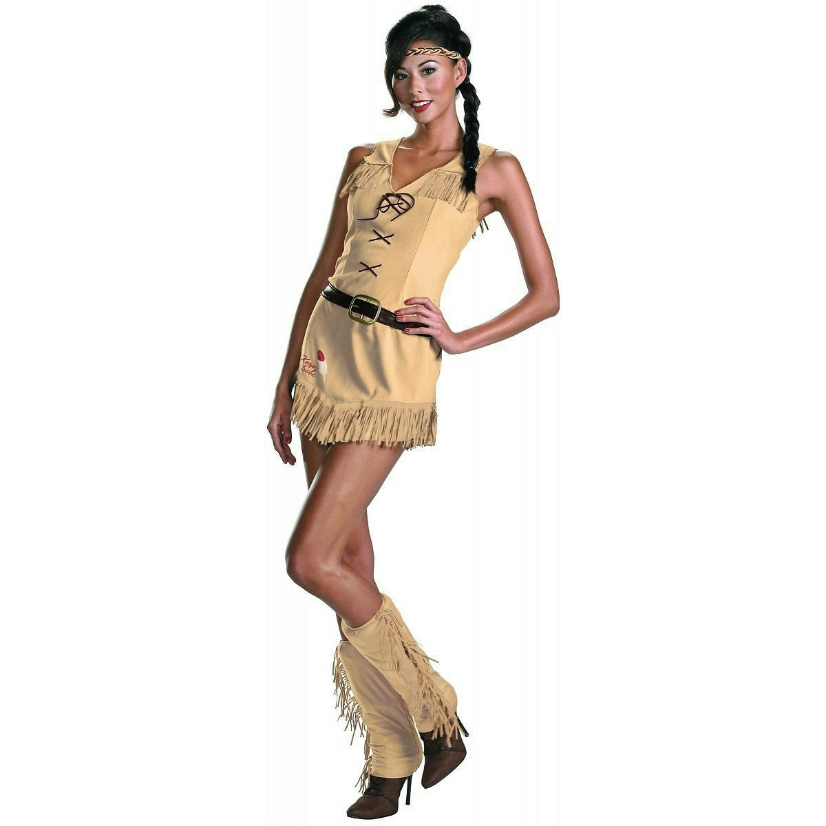 The Lone Ranger Sassy Tonto Women's Native Indian Adult Costume Small 4-6