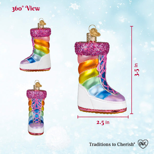 Snow Boot Ornament