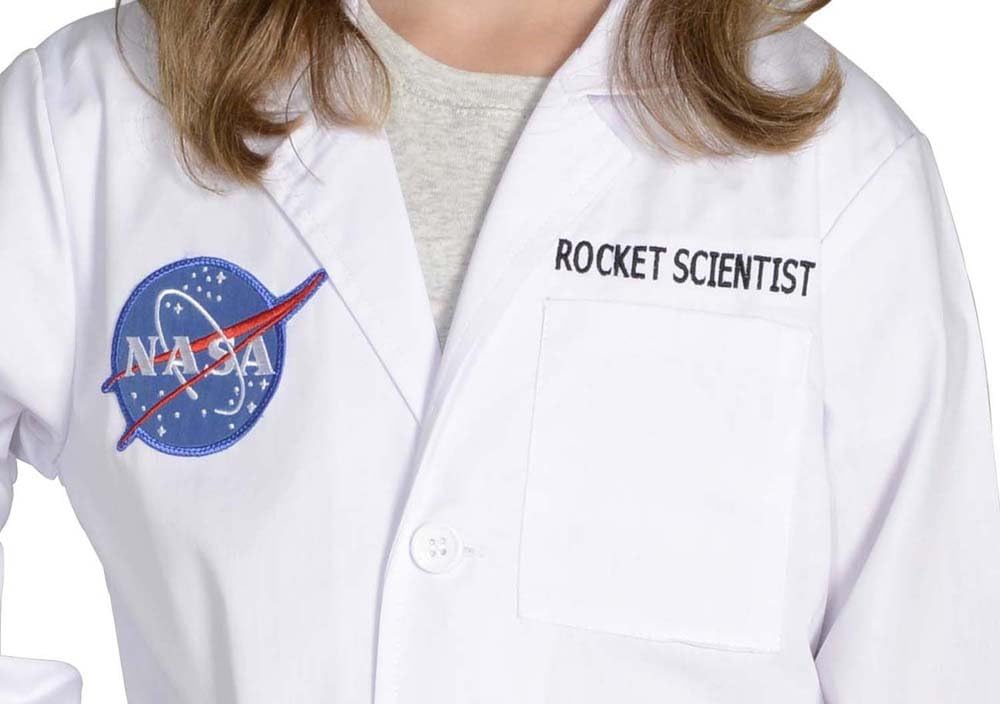 NASA Rocket Scientist Costume Lab Coat