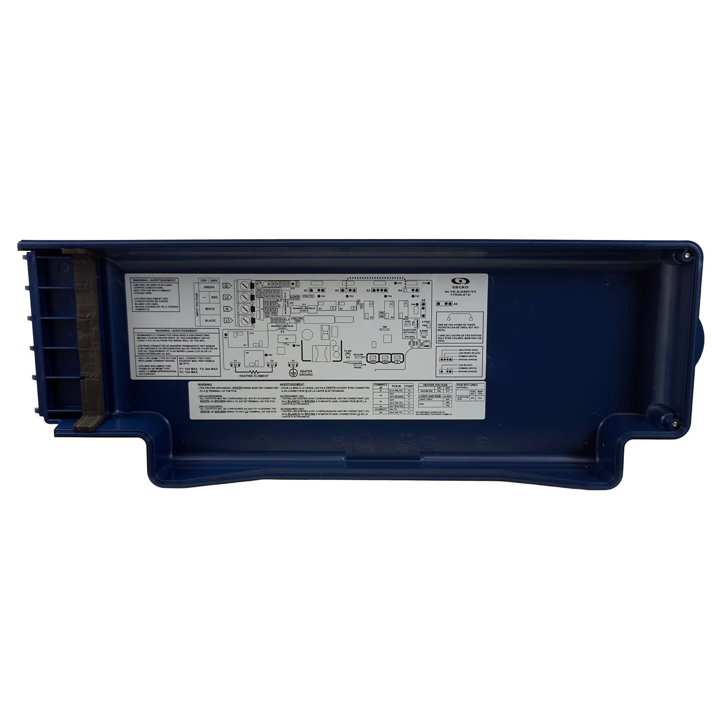 0610-300013 Control, Gecko in.ye-5 V3, 3 Output, 4.0kw, w/in.k450, WiFi