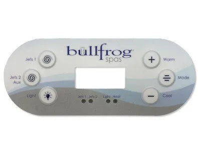 Bullfrog Spas 65-1795 Classic Control Pad Overlay, 2009 and Newer