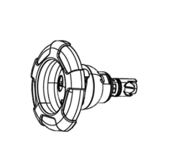 Jacuzzi 6541-547 Classic Pro Jet Face, 5 in Rotating, ProLoc