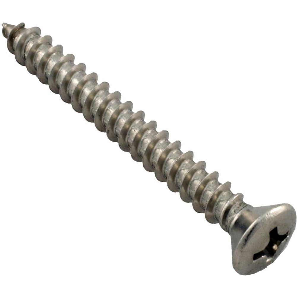 Screw, Waterway Spa Skimmer, 8 x 1-1/2"