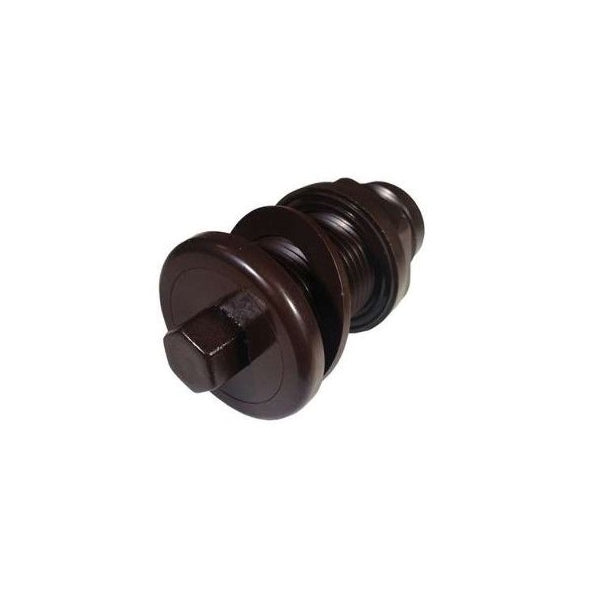 Air Button, #4 Brown