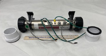Waterway 775-5005 H5000 Heater Assembly, 5.5kW Titanium, with Sensor