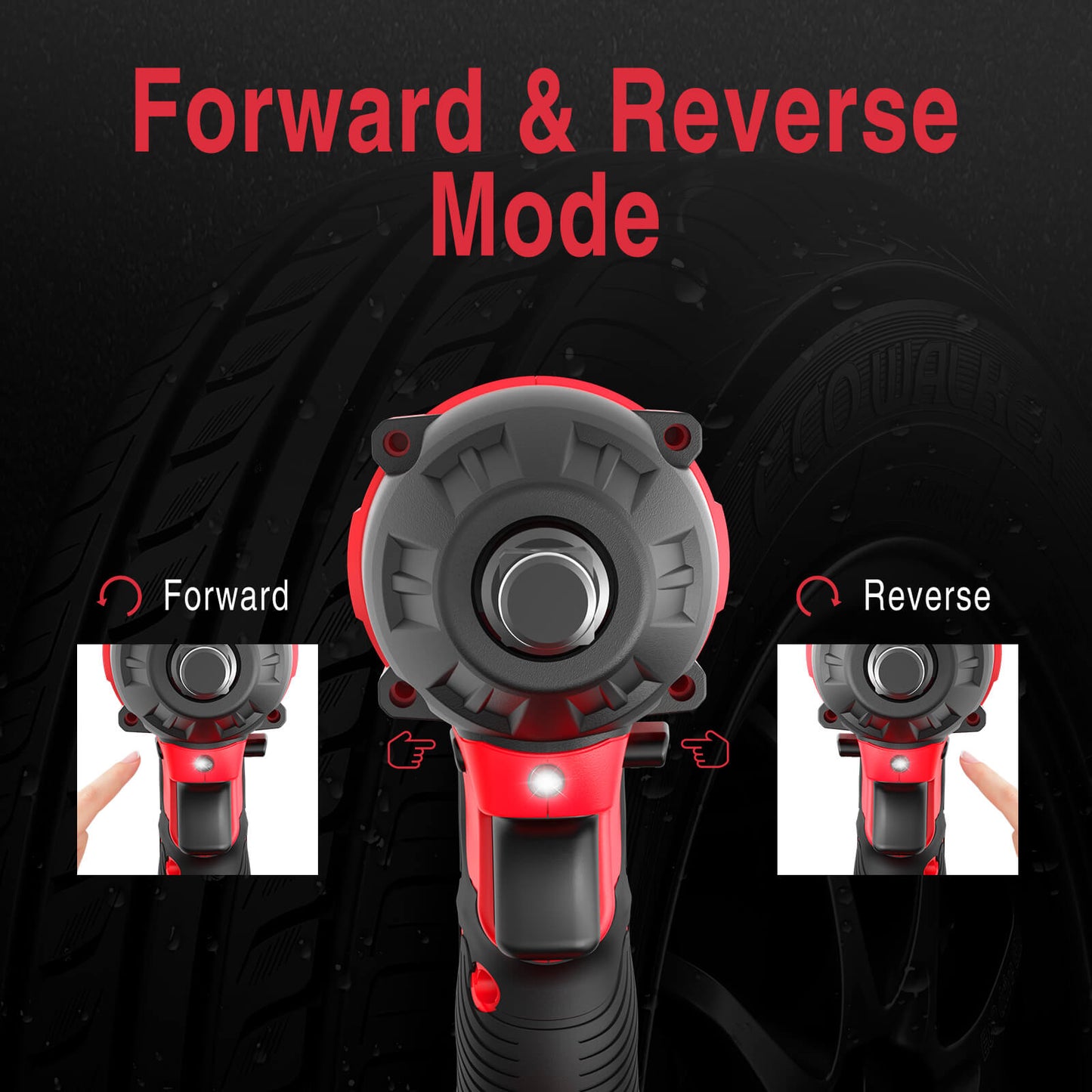 20V Brushless Cordless Impact Wrench Kit w/ Battery & Charger PS76142B