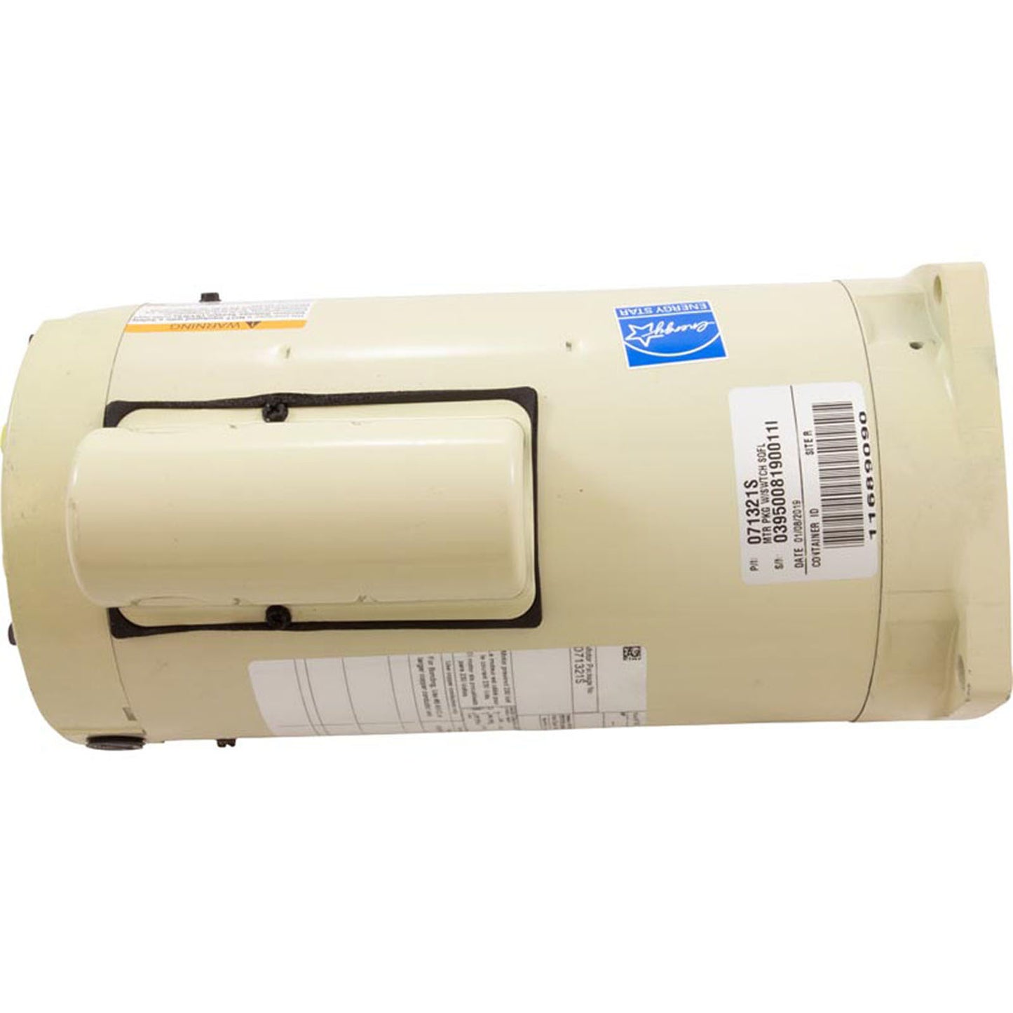 Paquete de motor con interruptor Sqfl 2 HPF 2,5 A 60 Hz 2 velocidades Almendra