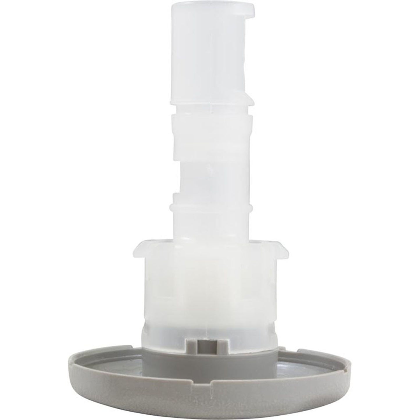 Jet Internal, 2" Typhoon, 5 Scallop, Roto, Textured Clgray