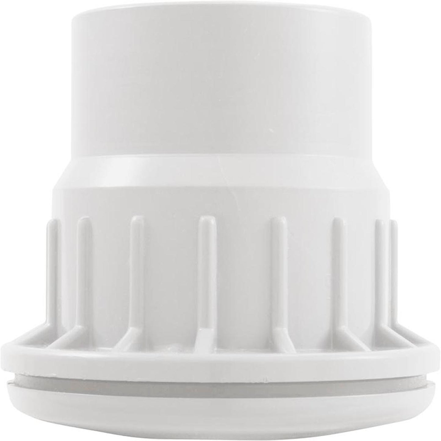 Fiberglass Wall Fitting With Eyeball, White