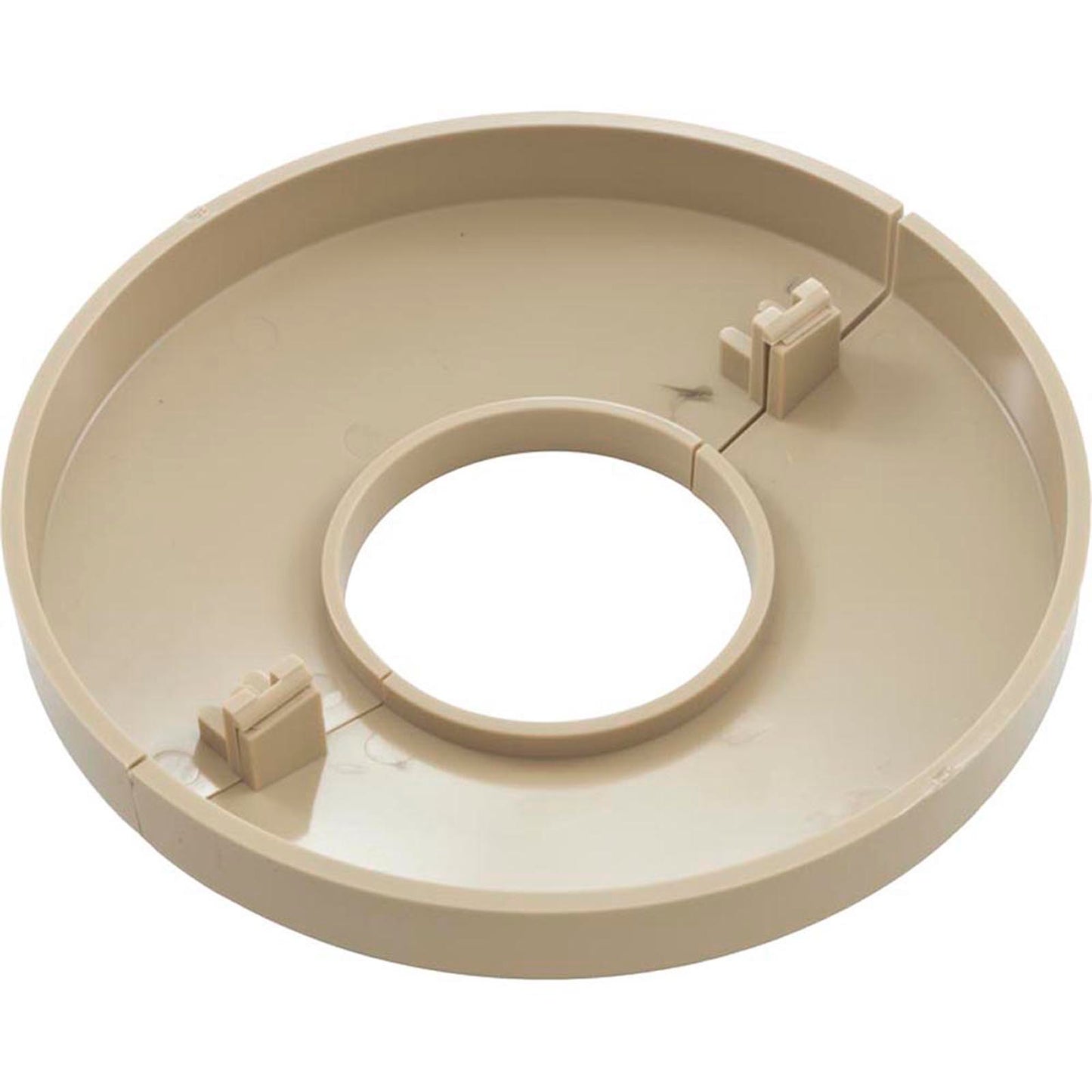 Pool Ladder Escutcheon, Clip On, Tan