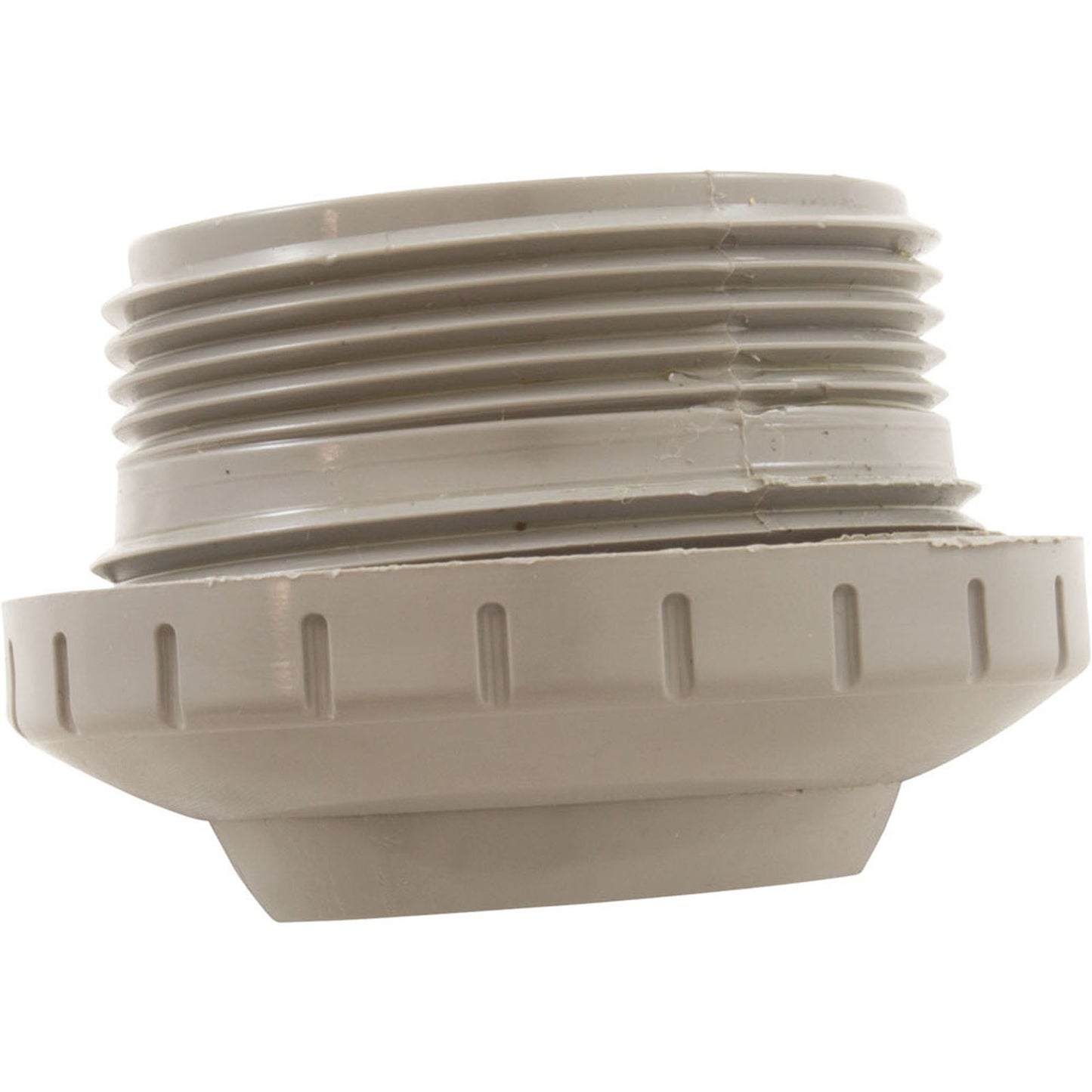 Eyeball Fitting, Waterway, 1-1/2"mpt, 2-3/8"fd, 3/4" Eye, Gray