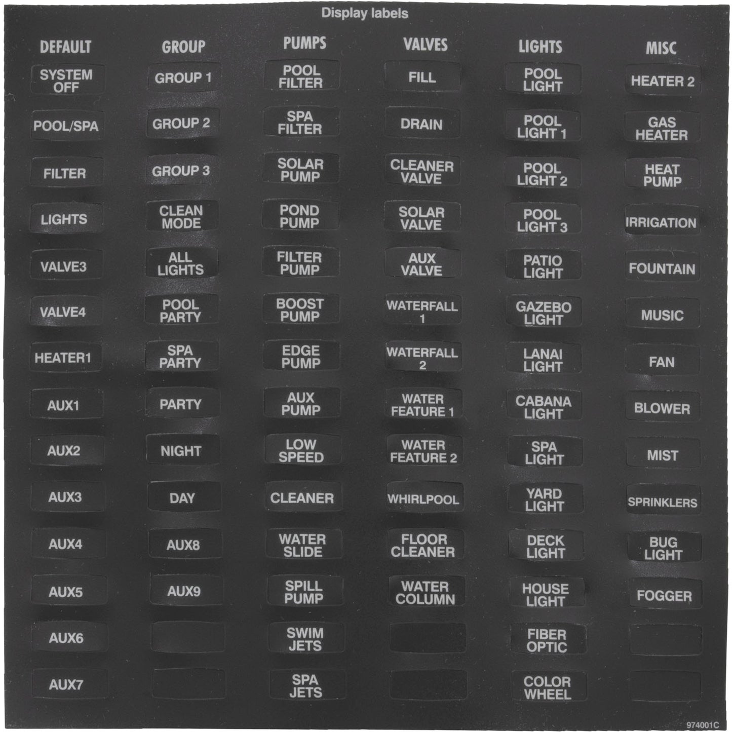 Control remoto con cable, 6 botones, Spaside, color negro