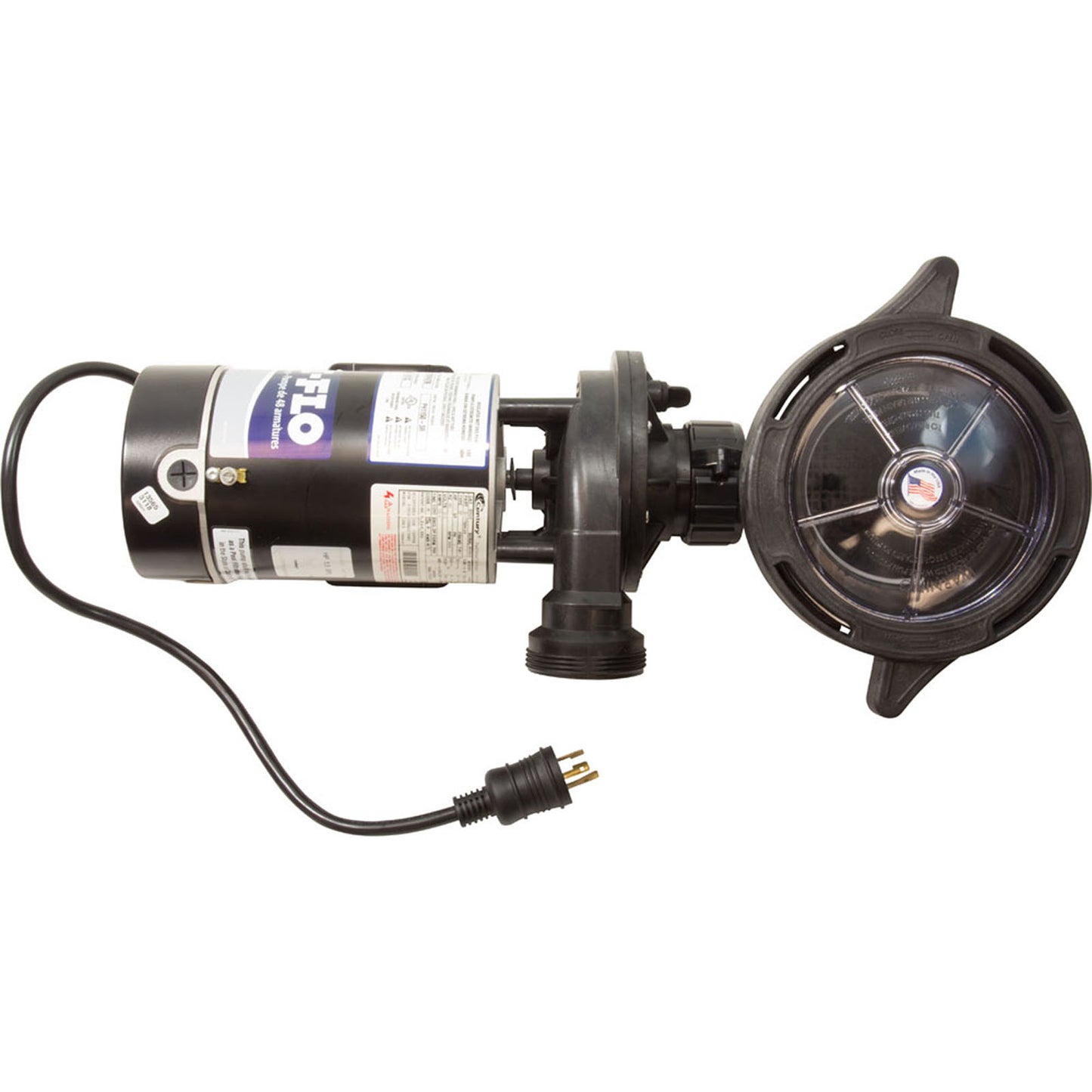 Hf 1.5Hp 115V 1Spd 6"Trp 3Fttl 90O Right