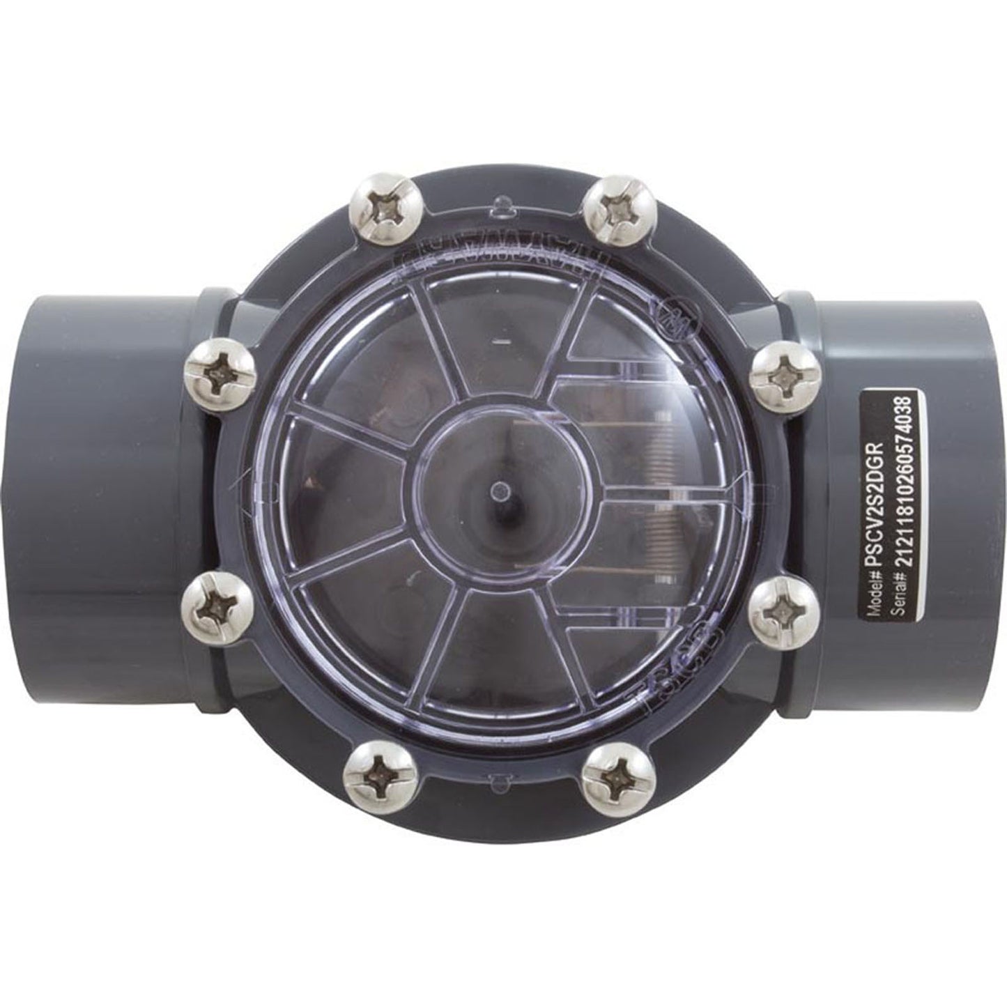 Válvula de retención de PVC de 2,0" x 2,5"