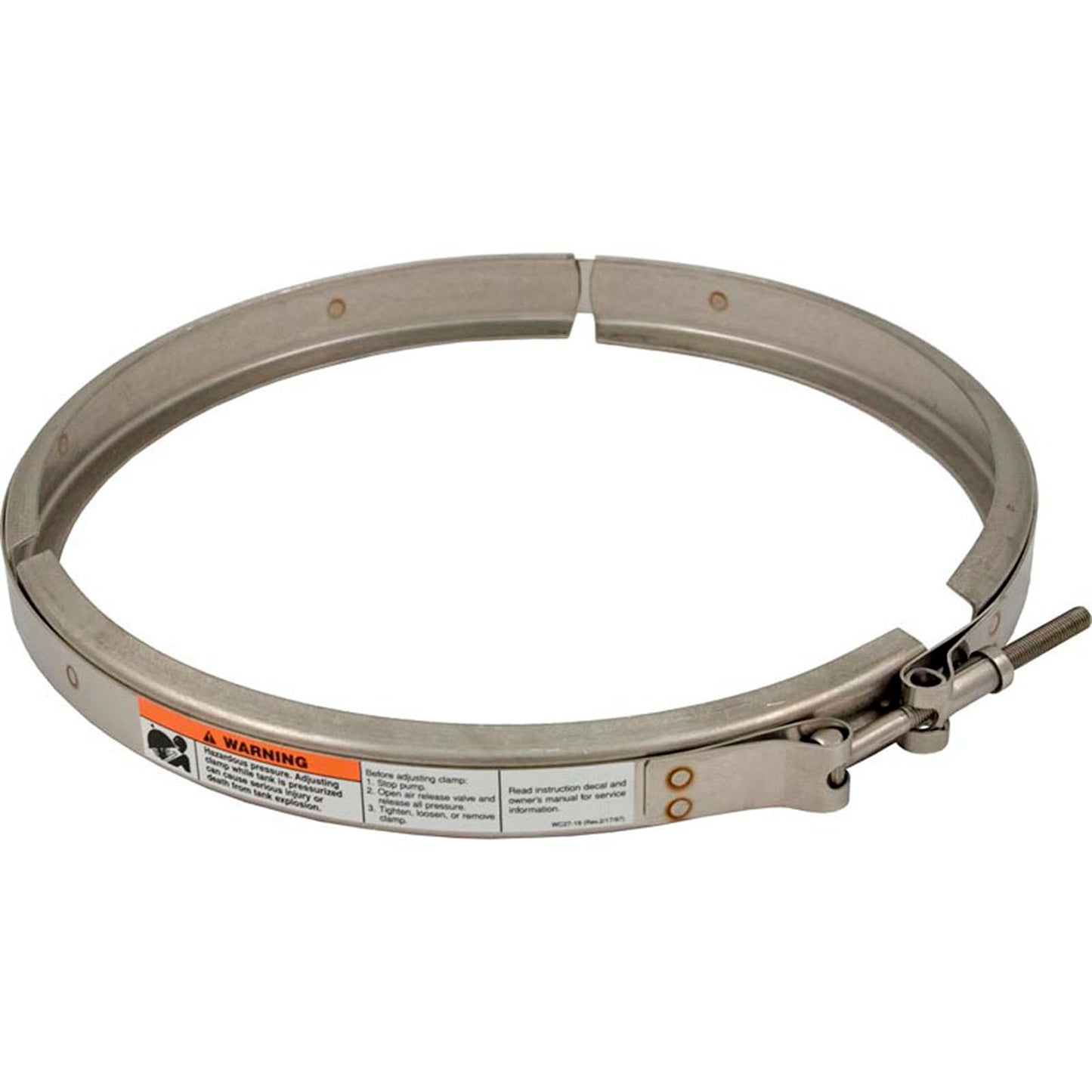 Clamp Ring, Pentair Sta-Rite PosiFloII, w/o Nut, Bottom