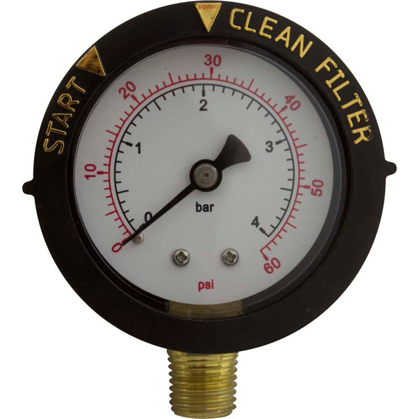 Décharge d'air, Pent Am Prod/Purex/PacFab, manuel, avec manomètre