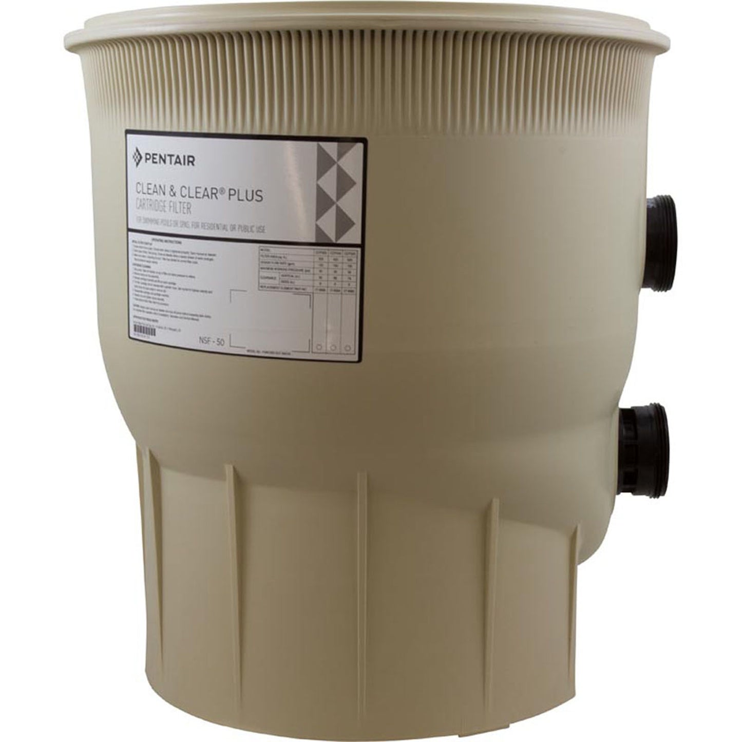 Cuerpo del tanque, Pentair American Products CLN/CLR, color almendra