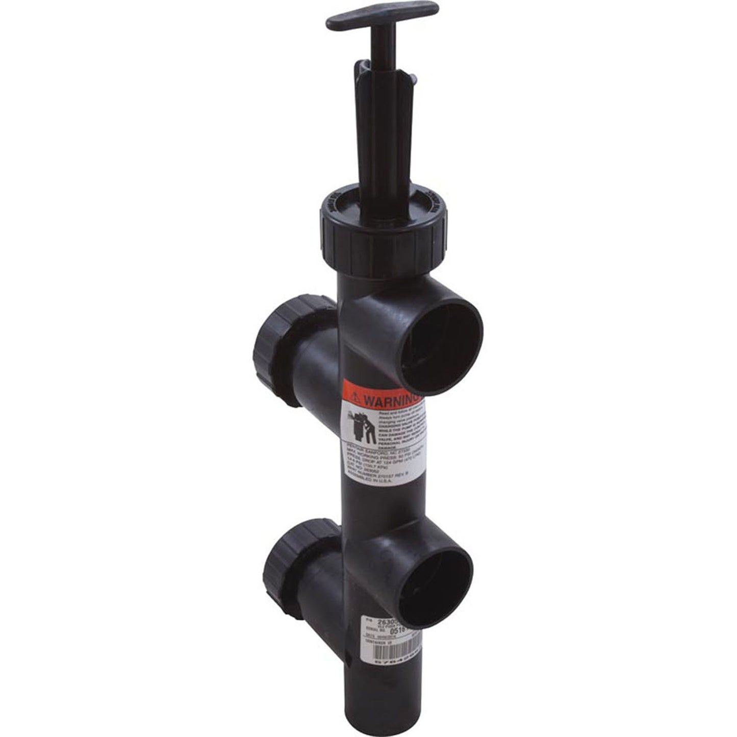 Push Pull Valve, Am Prod/Pent DE Filter, 8" w/Unions