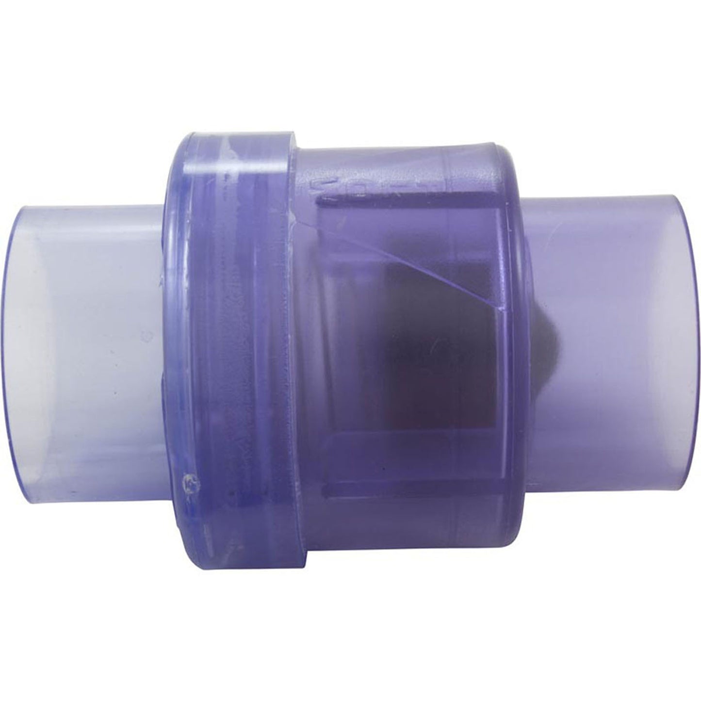 Check Valve, WW, 2" Spigot x 2" Spigot, 1/4 lb, Spring, Air