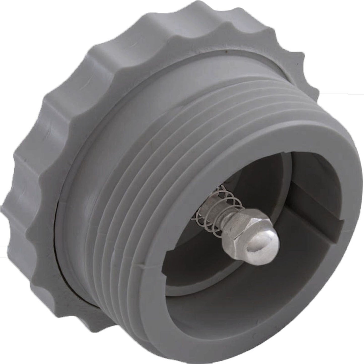 Check Valve, Spring, Return Line, 1-1/2"mpt, Dark Gray, Spa