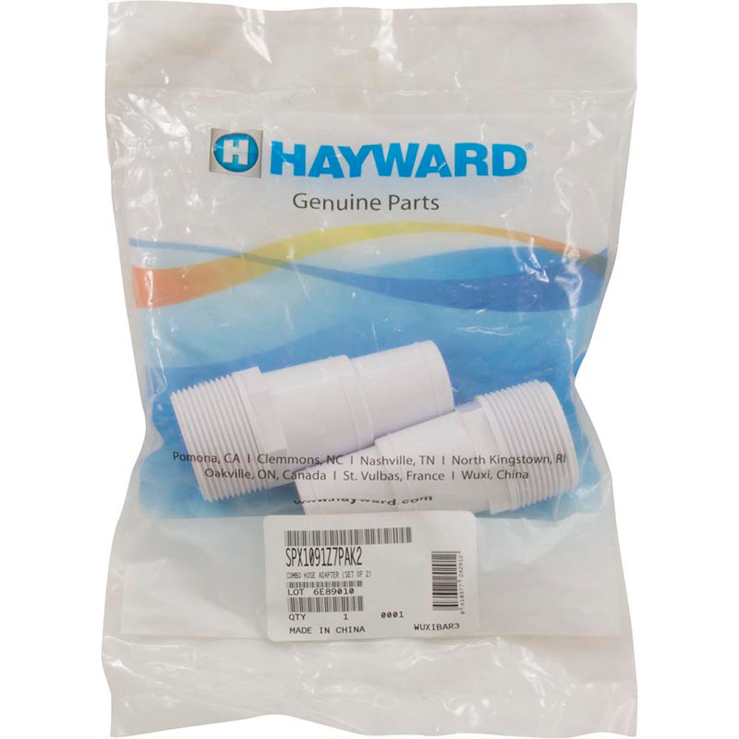 Hose Adapter, Hayward GM/S140T, 2 Pack