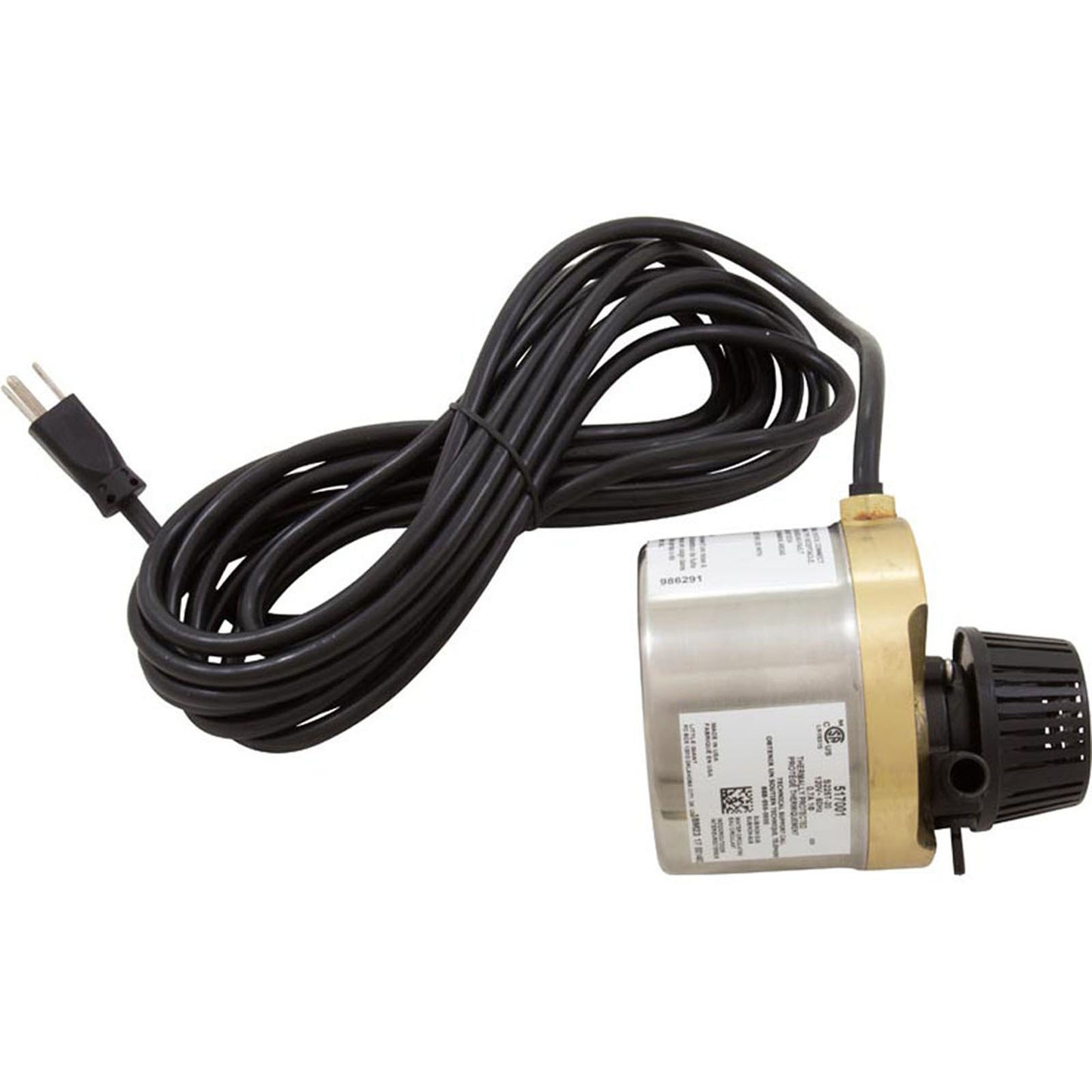 Bomba, circular, Calvert S225T-20, 115 V, 1/2" x 1/4", cable de 20 pies, OEM