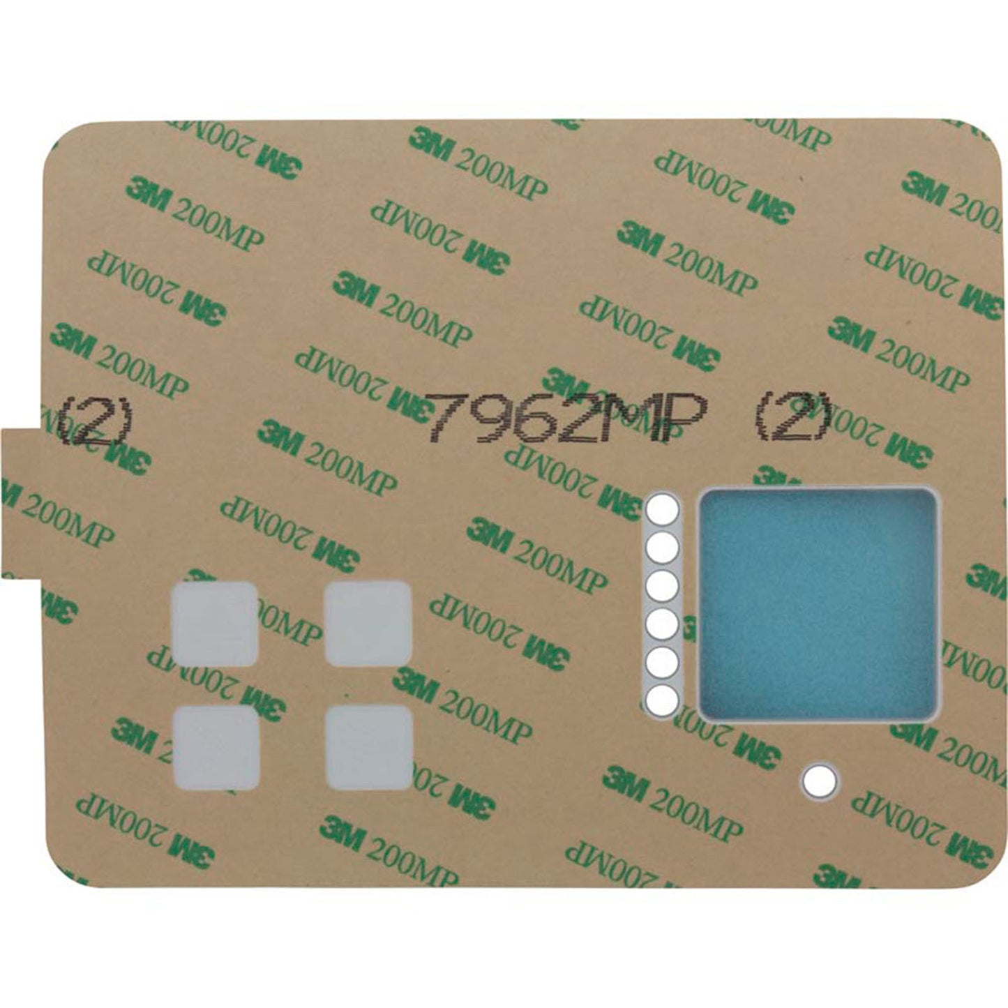 Calcomanía, Zodiac AquaPure, parte inferior