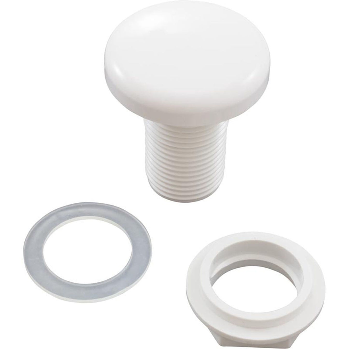 CMP Air Ctrl, toma superior delgada, 1-1/8" de alto, 2" de profundidad, 1/2" de ancho, blanco