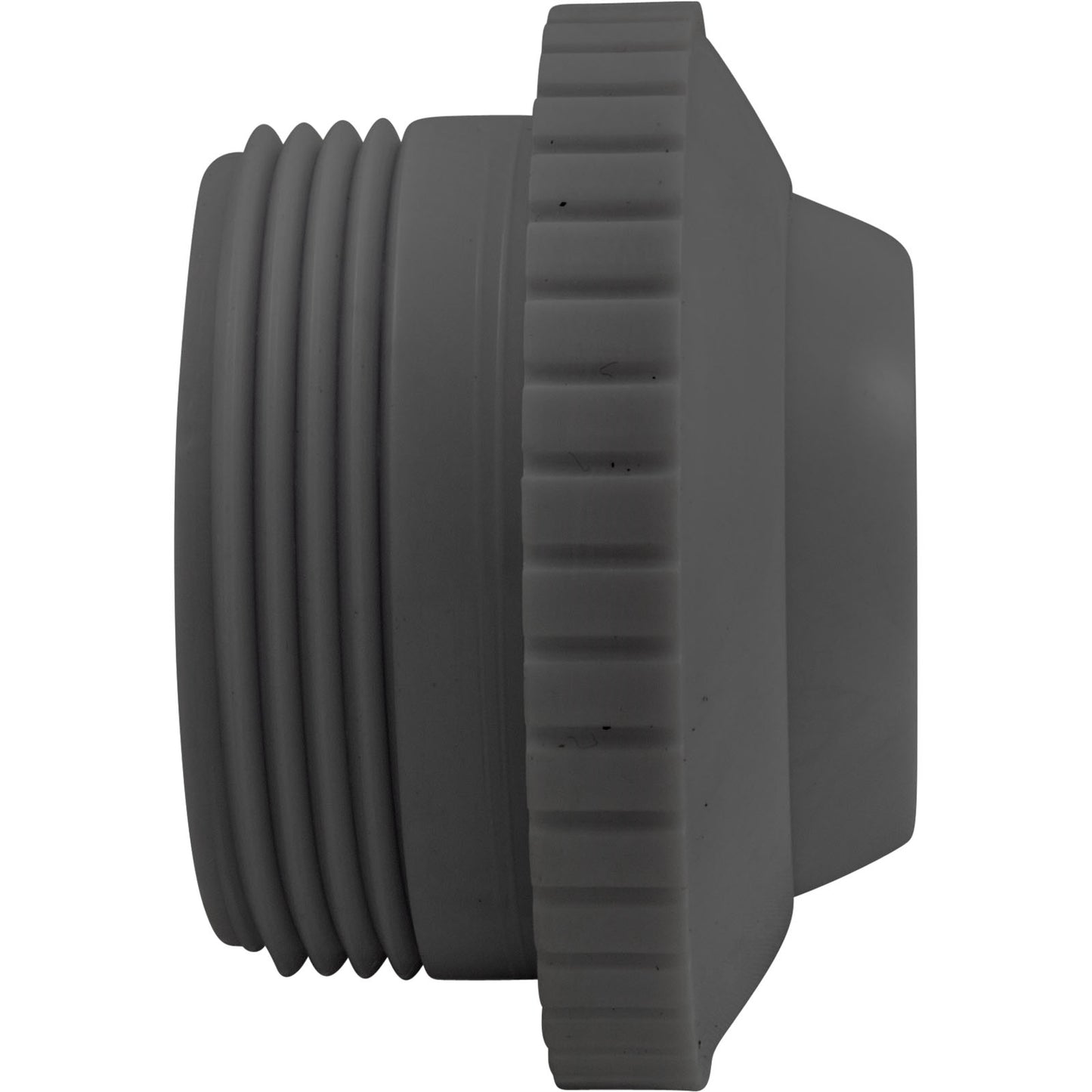 Inlet Fitting, Pentair, 1-1/2"mpt, 1/2" Orifice, Dark Gray