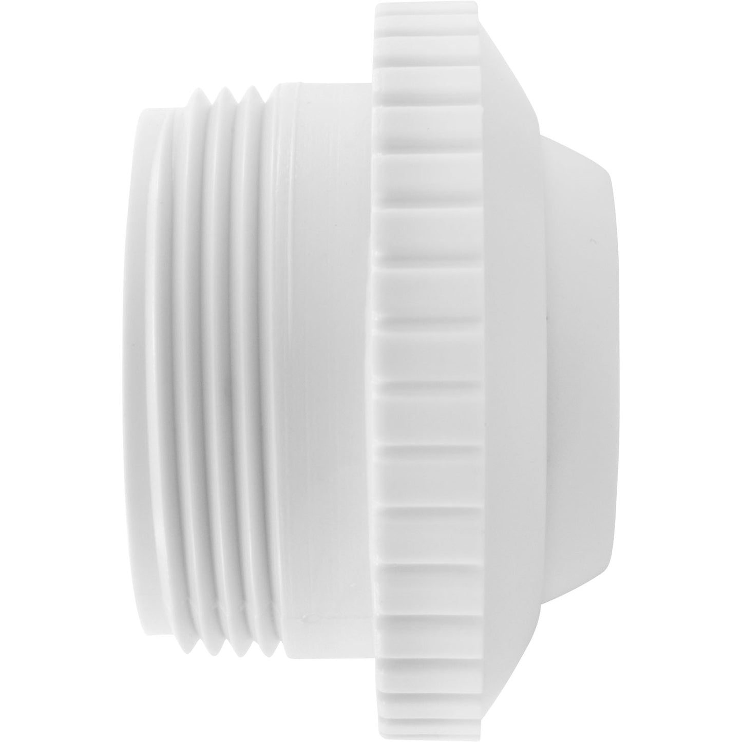 Accesorio de entrada, Pentair, 1-1/2"mpt, orificio de 1", color blanco