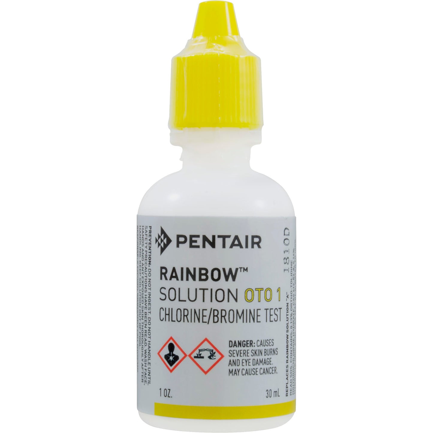 Test Solution, Pentair OTO, 1 oz. Chlorine, Bromine