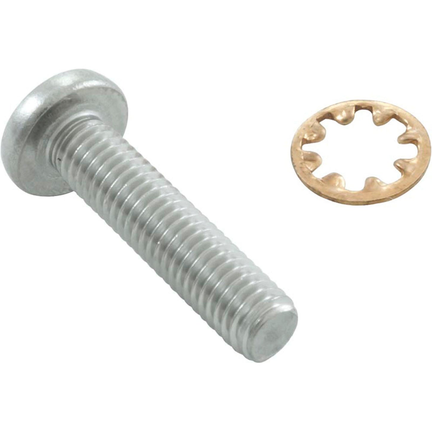 Screw, Zodiac Polaris 3900, Front Axle, w/Washer, 10-32 x 7/8"