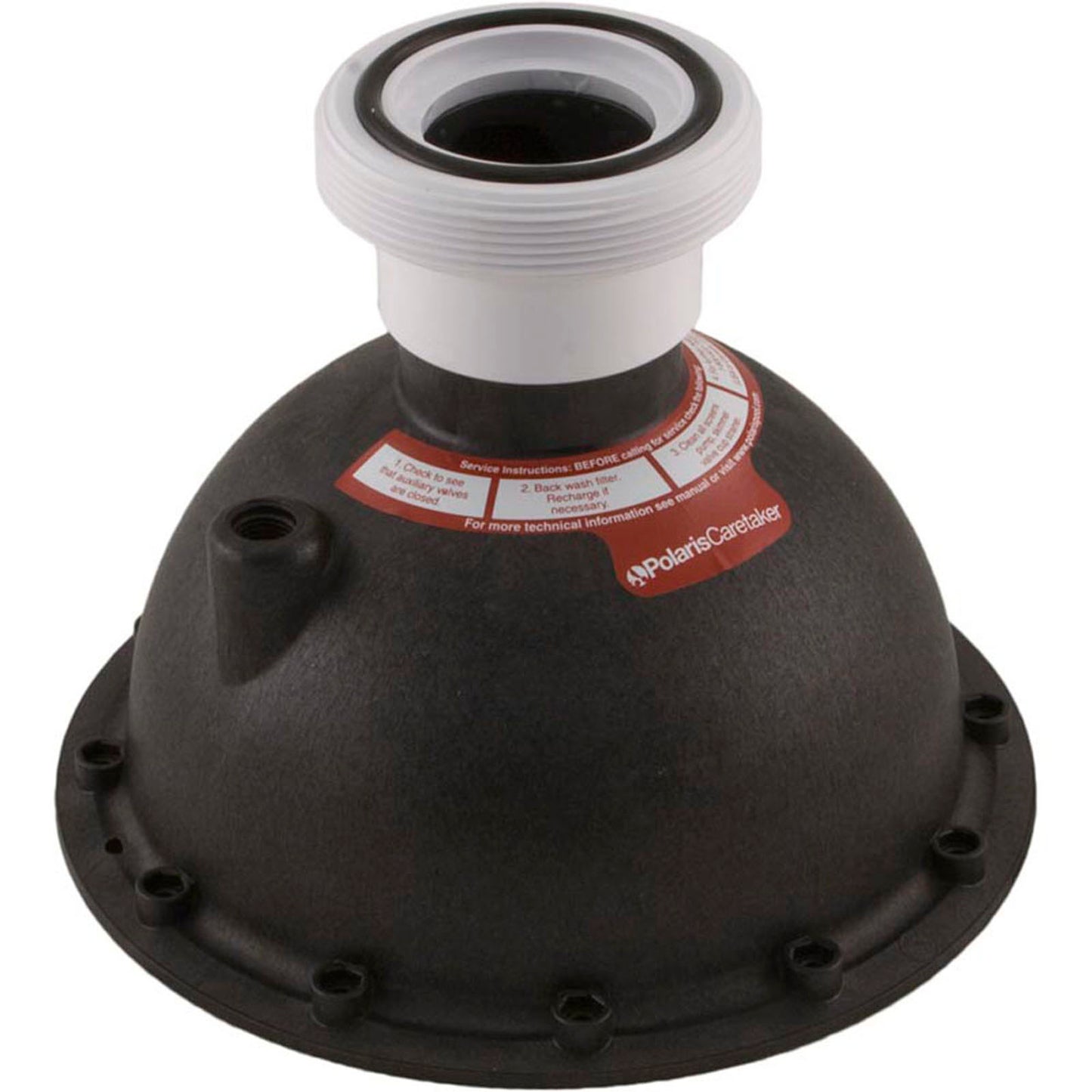 Conjunto de tapa, válvula Zodiac Polaris Caretaker, sin manómetro