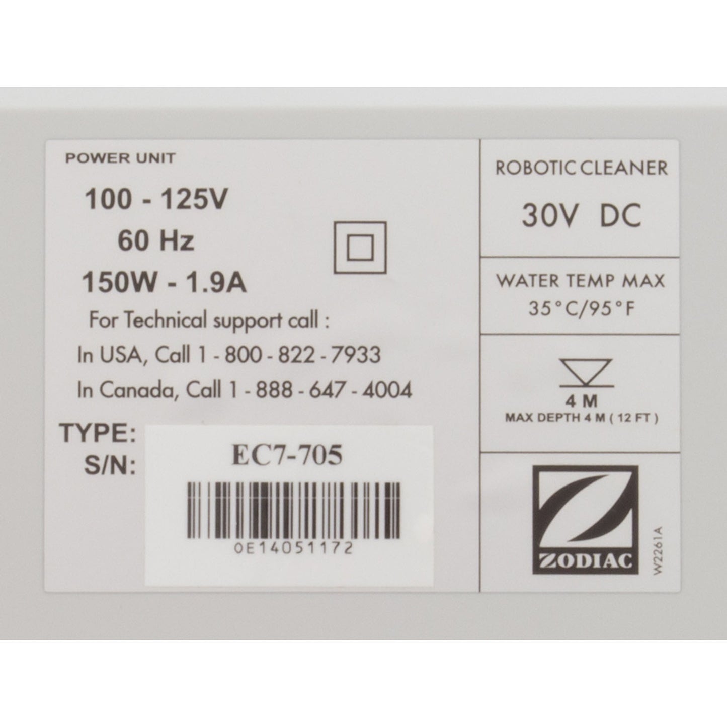 Control Unit, Zodiac Polaris 9300xi