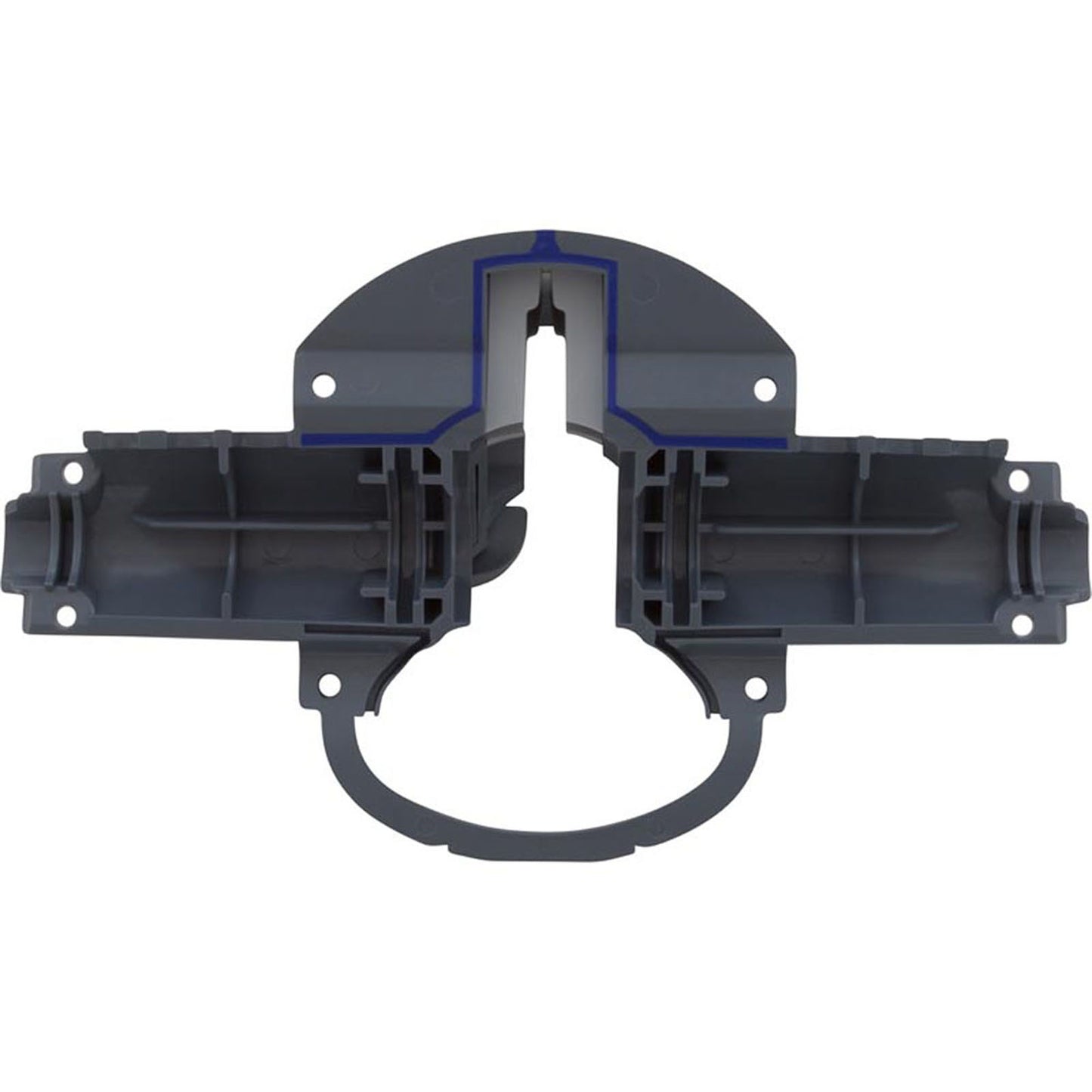 Middle Engine Housing, Zodiac MX8, w/Ramp & 2 Seals