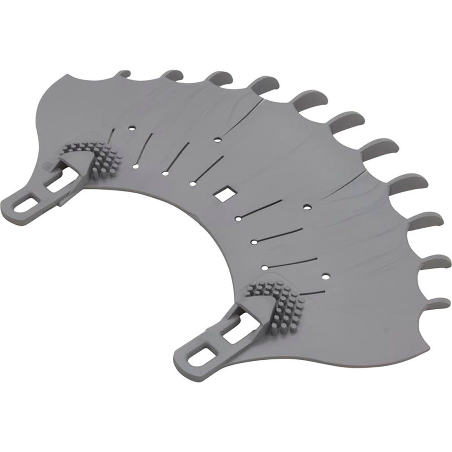 Front Disc, Zodiac T5 Duo, Textured, Silver