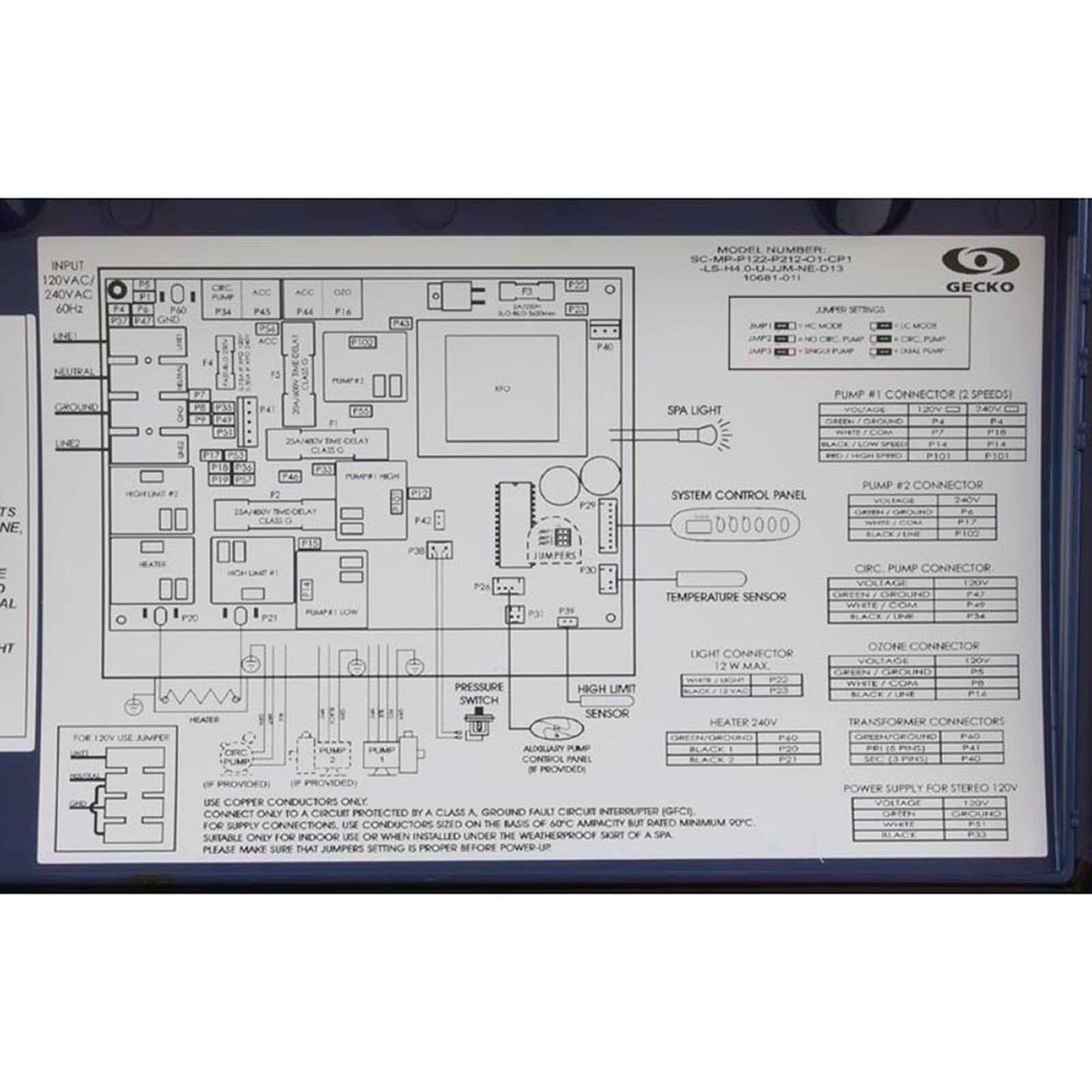 Sspa-Mp Lower Control For At Home