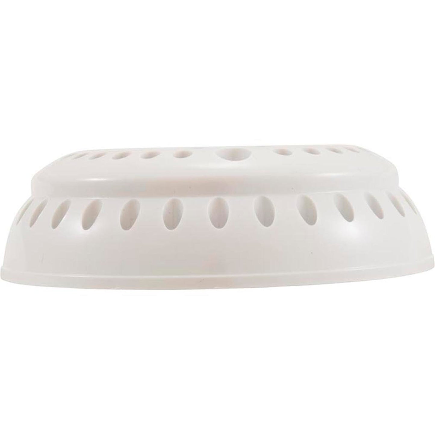 Tapa de succión, baños de hidromasaje, 3-3/4" fd, 50 gpm, color blanco