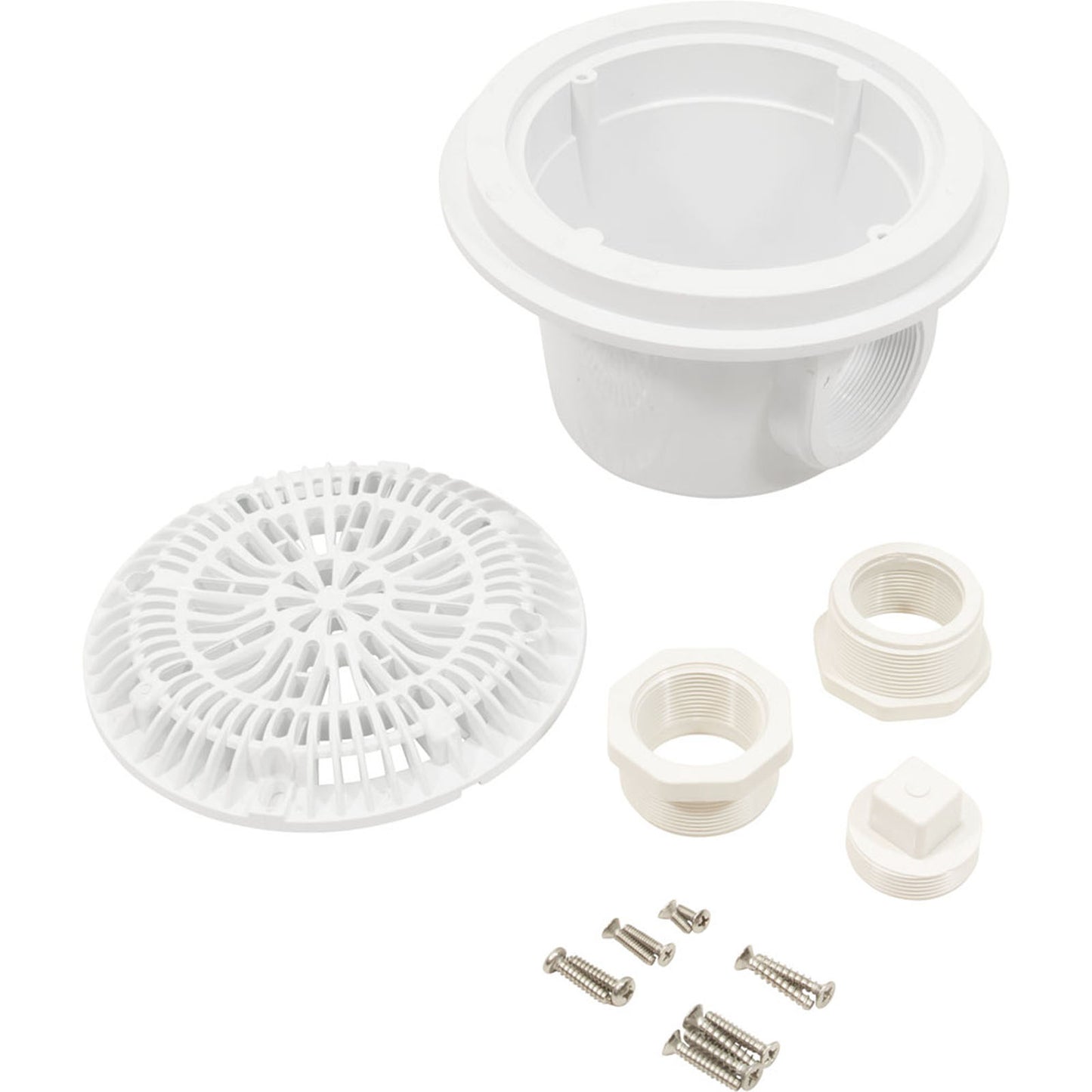 Gunite Pool Main Drain (2In Thread So, 2In Thread Bo) Galaxy