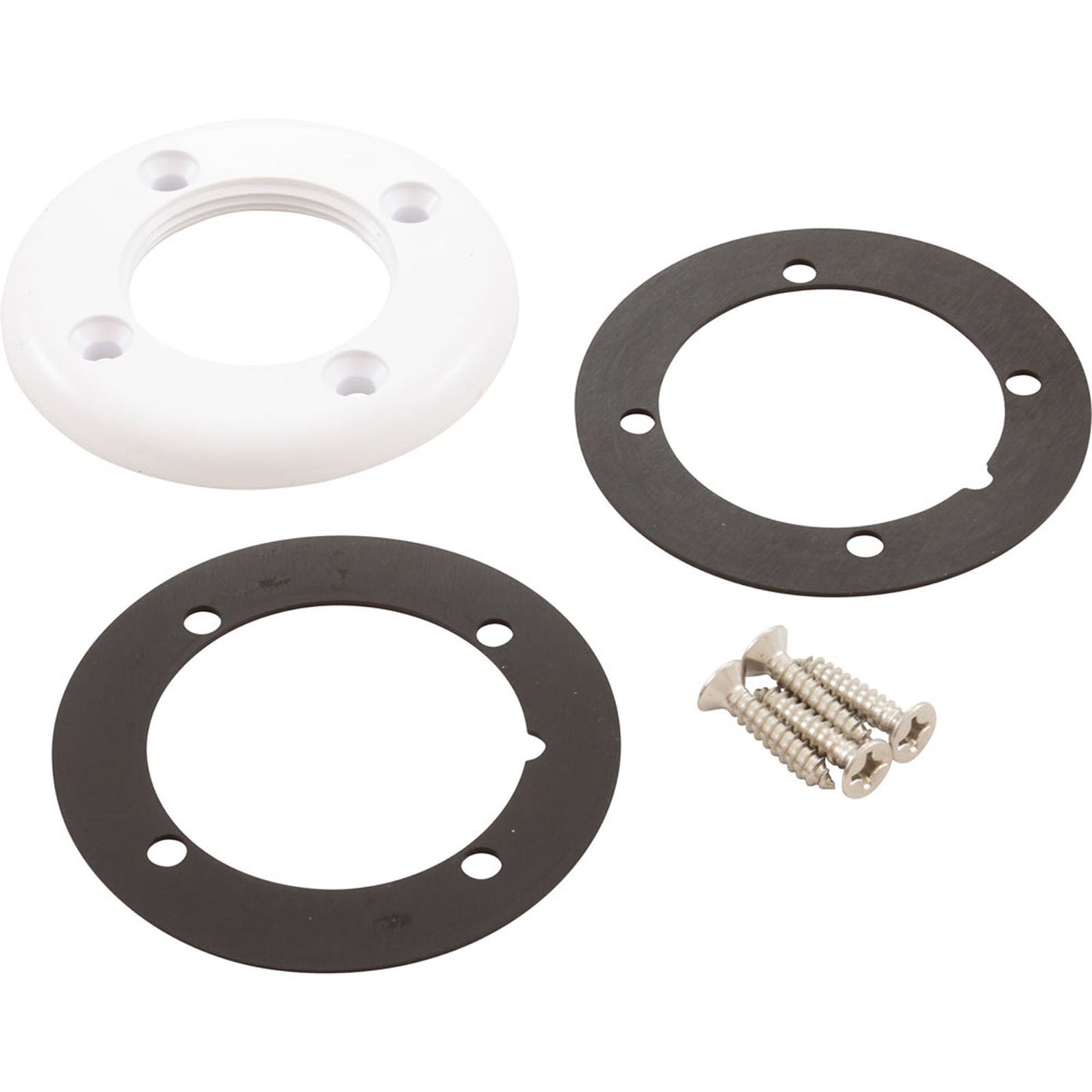 Vnl Pool Return Faceplate Kit Threaded White