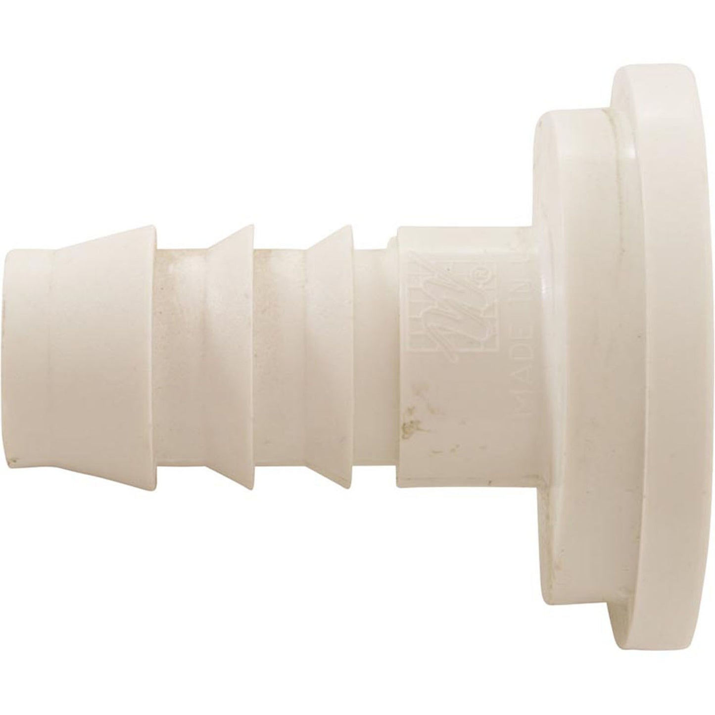 Tailpiece, 1" Flange X 3/4"Rib Barb