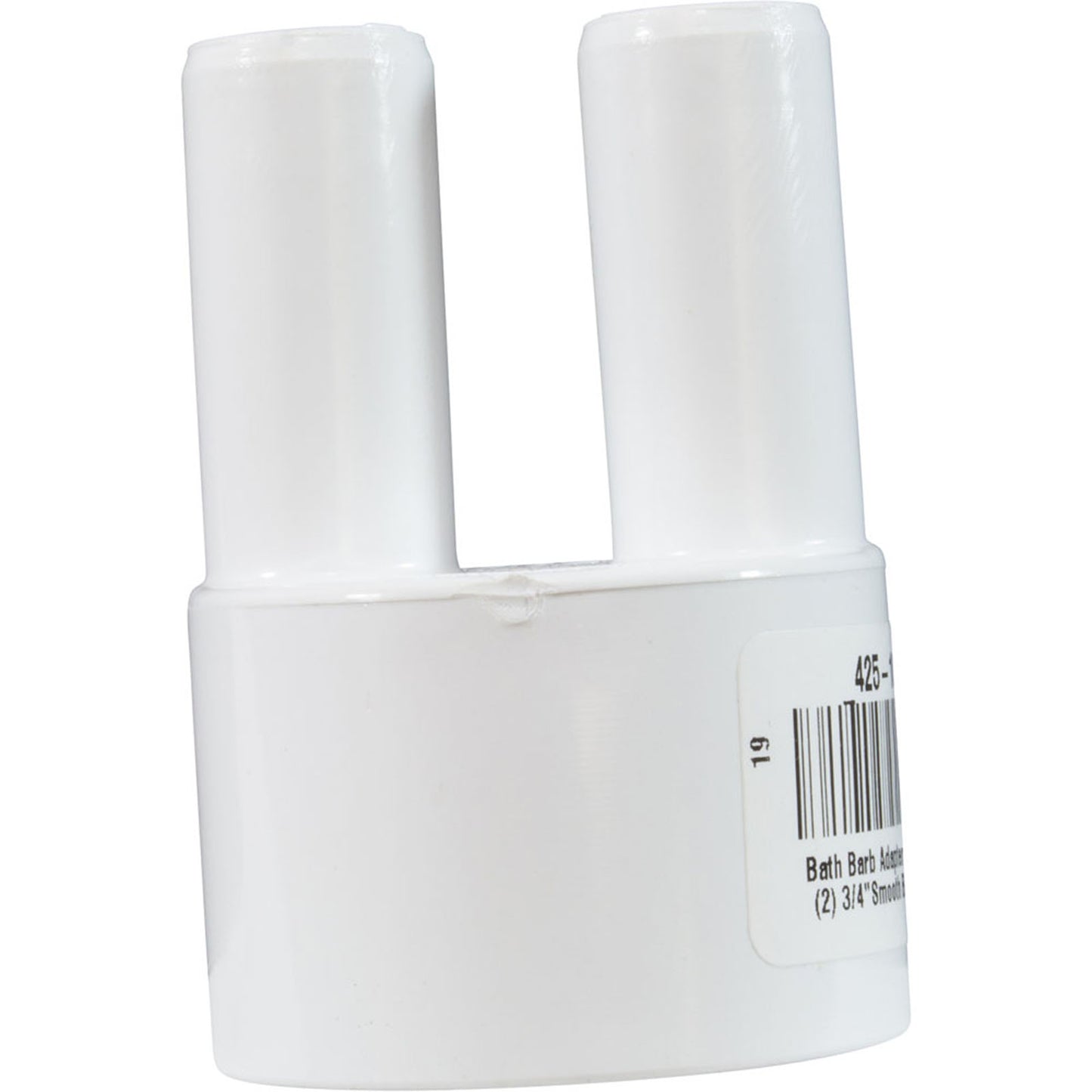 Adaptateur de cannelure de baignoire 1,5 douille x (2) cannelure lisse 3/4"