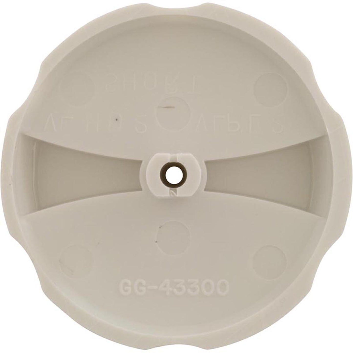 Handle,Raised Subassembly- CLASSIC WHITE