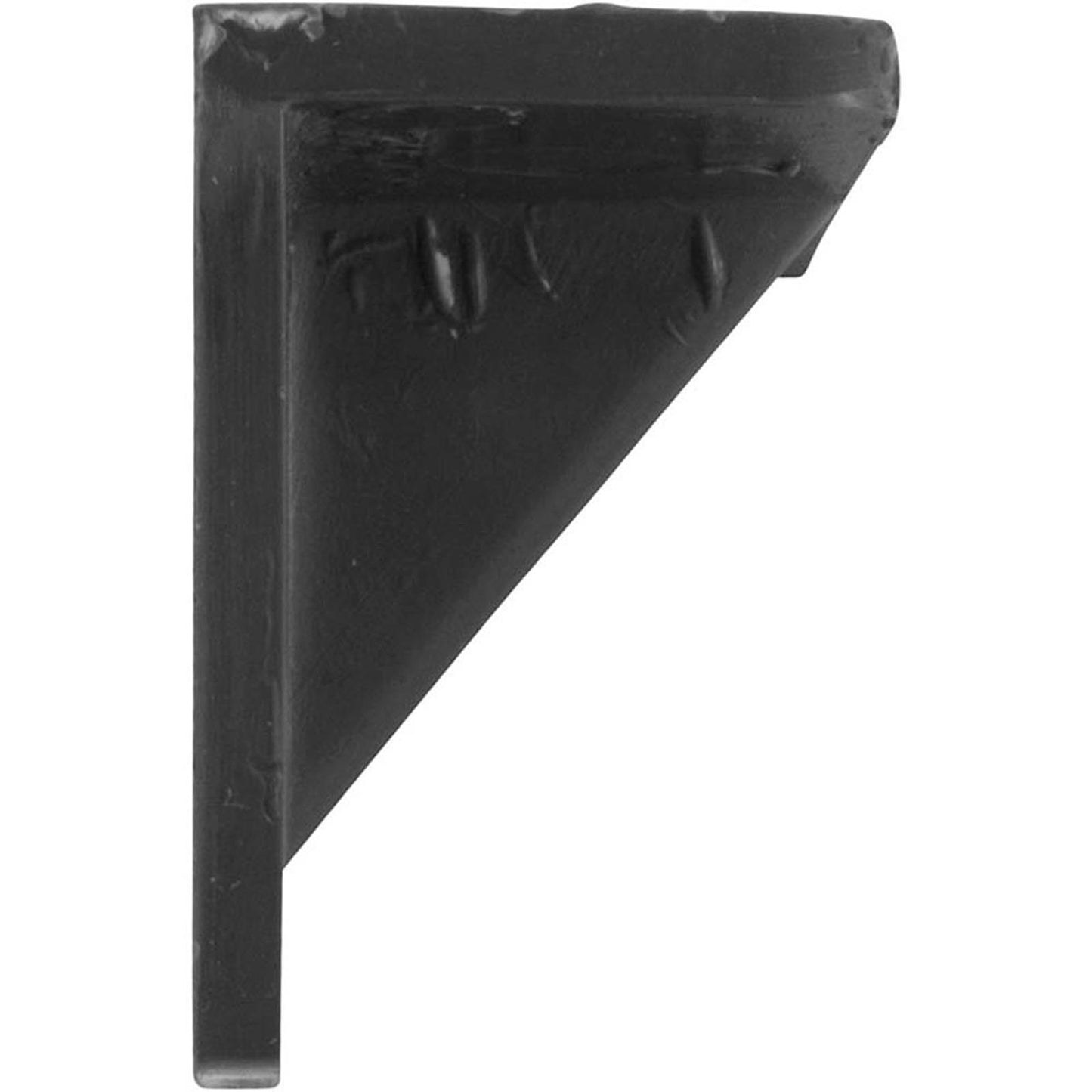 Tope de puerta para vertedero de hormigón proyectado para skimmer de piscina, color gris oscuro