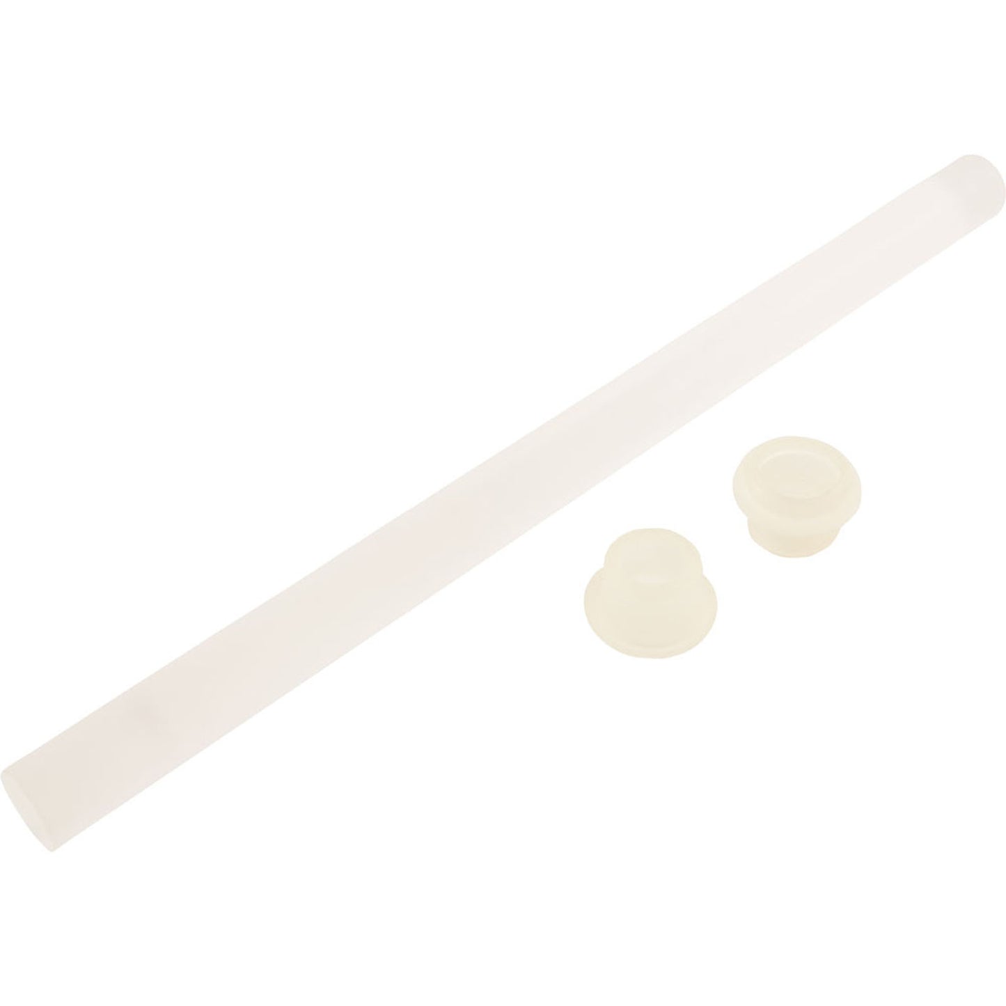 16" Acrylic Hand Rail With Grommet Gaskets