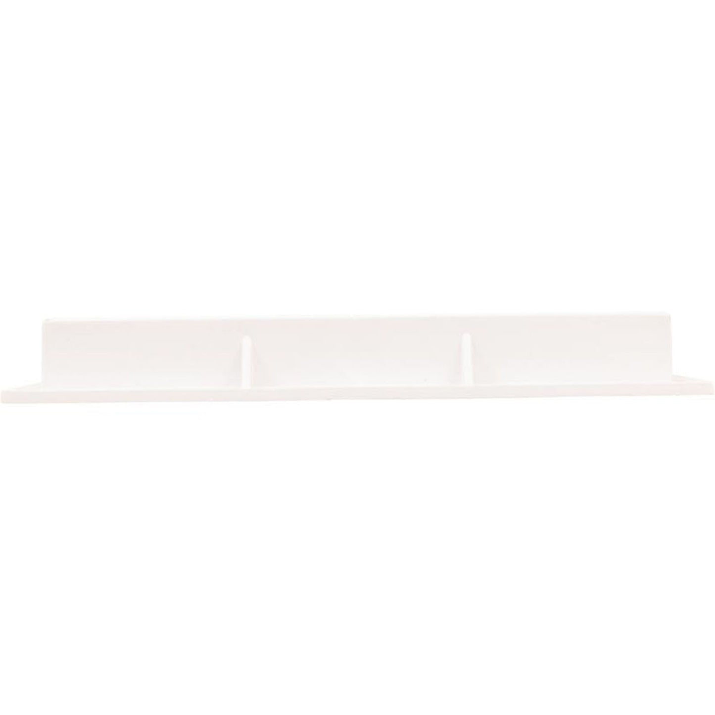 Frame Grate, Waterway 9" X 9", White