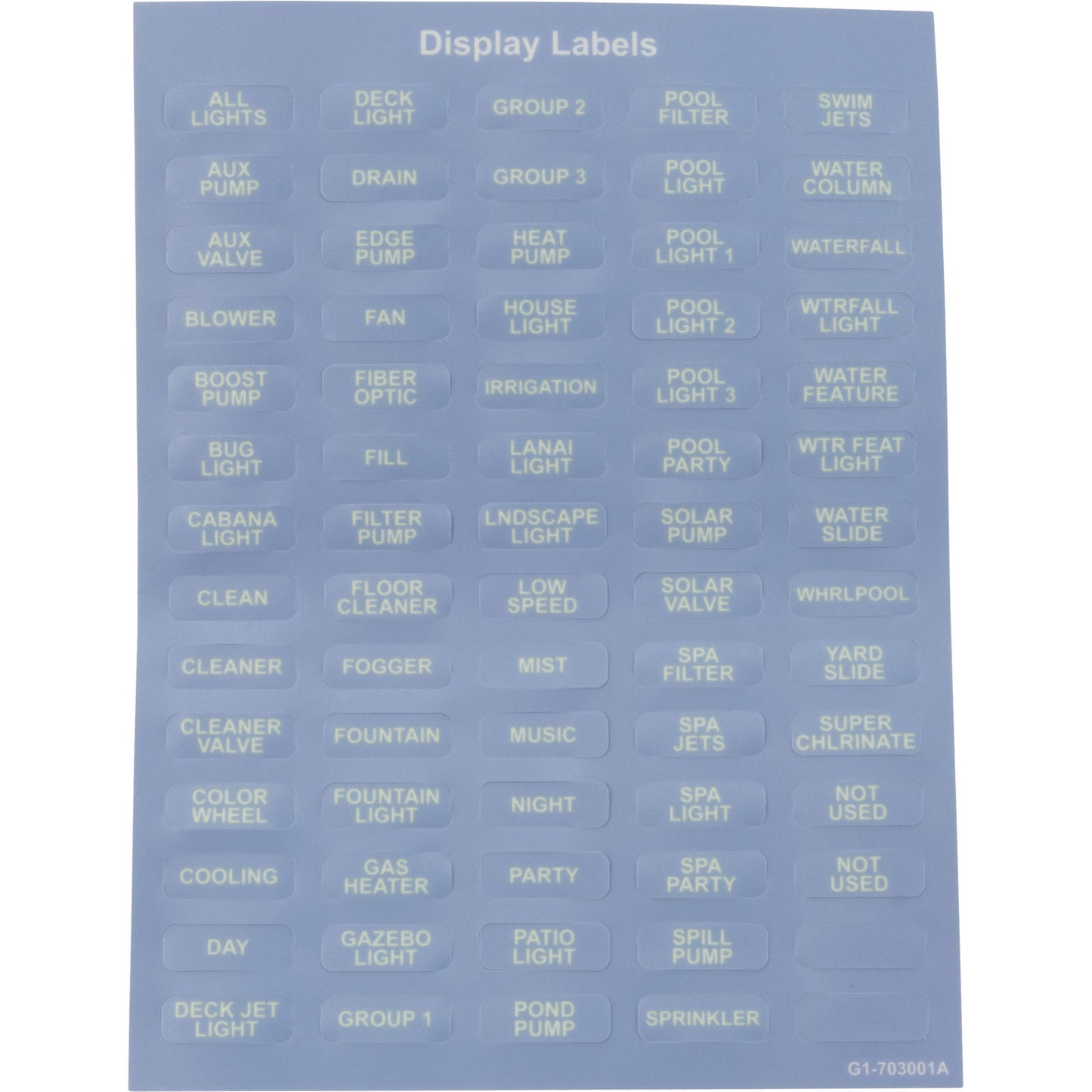 Control remoto inalámbrico Hayward GLX-SS-RF, Spaside, Aqua Logic